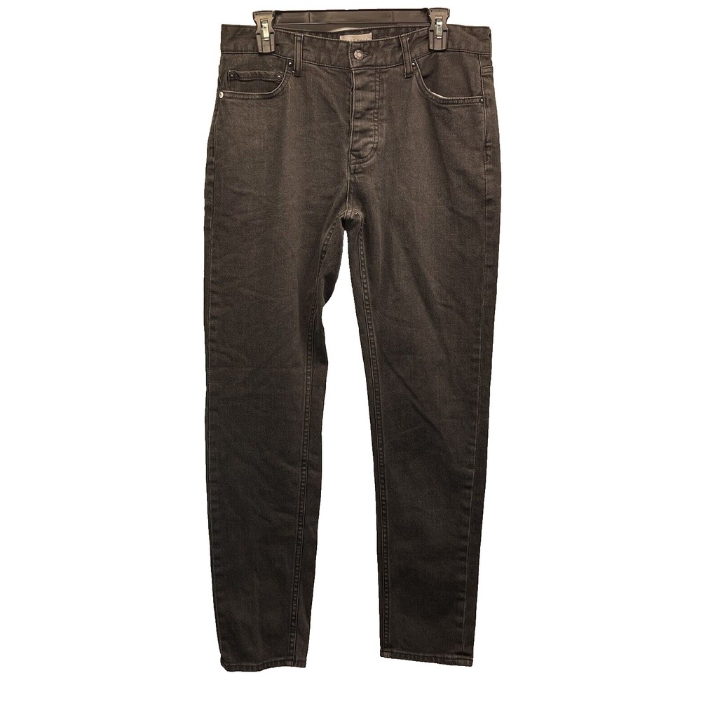 Five Four‎ Los Angeles Men's Size 33x31 Will Slim Black Button Fly Jeans